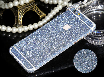 iphone 6 6S Türkis Bling Aufkleber Schutz-Folie Sticker Skin