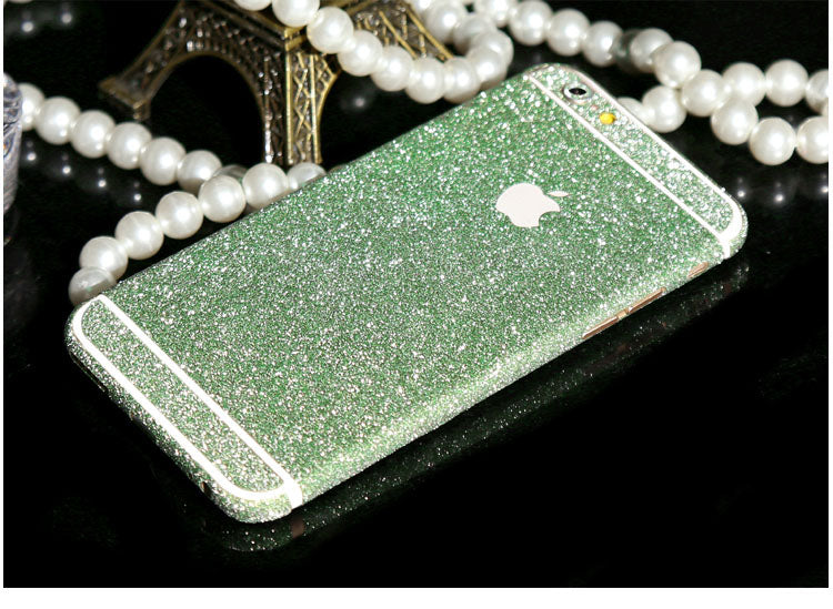 iphone 6 6S Plus Grün Bling Aufkleber Schutz-Folie Sticker Skin