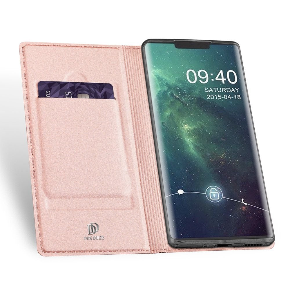 DUX DUCIS Bookcase schutzhülle Aufklappbare hülle für Mate 20 Pro  Rosa Gold