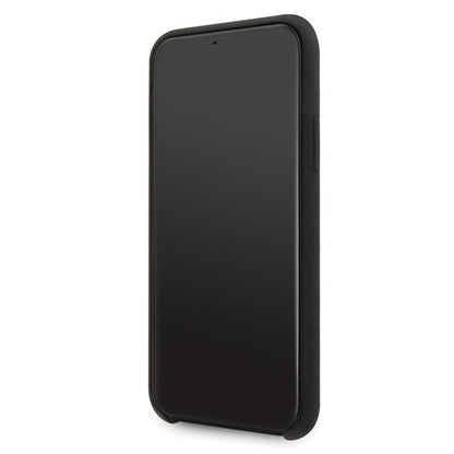 Guess - 4G Silicon Collection Print Logo Case - Apple iPhone 11 Pro - Schwarz - Hard Cover - Schutzhülle