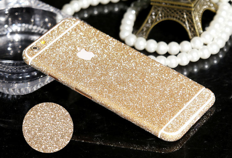 iphone 6 6s Plus Champagne Bling Aufkleber Folie Sticker Skin