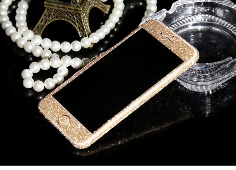 iphone 6 6s Plus Champagne Bling Aufkleber Folie Sticker Skin