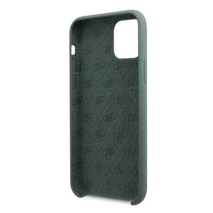 Guess  iPhone 11 Khaki hard case Silikon 4G Tone On Tone