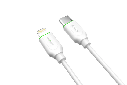 Rixus RXU82C Boost USB-A zu USB-C 200 cm Kabel – Weiss