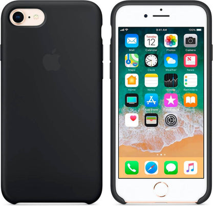 iPhone SE 2020 / 8 / 7 Silikon Case Schwarz