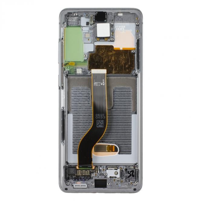 Samsung LCD Display mit Rahmen  Kompatibel zu: Samsung Galaxy S20+ SM-G985F  Lieferumfang: LCD Display mit Rahmen