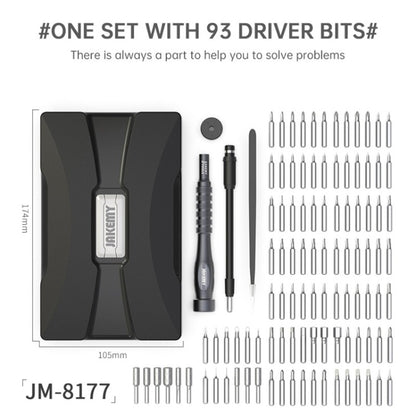 93- teiliges Profi Universal Werkzeug Set Grau JAKEMY JM-8177