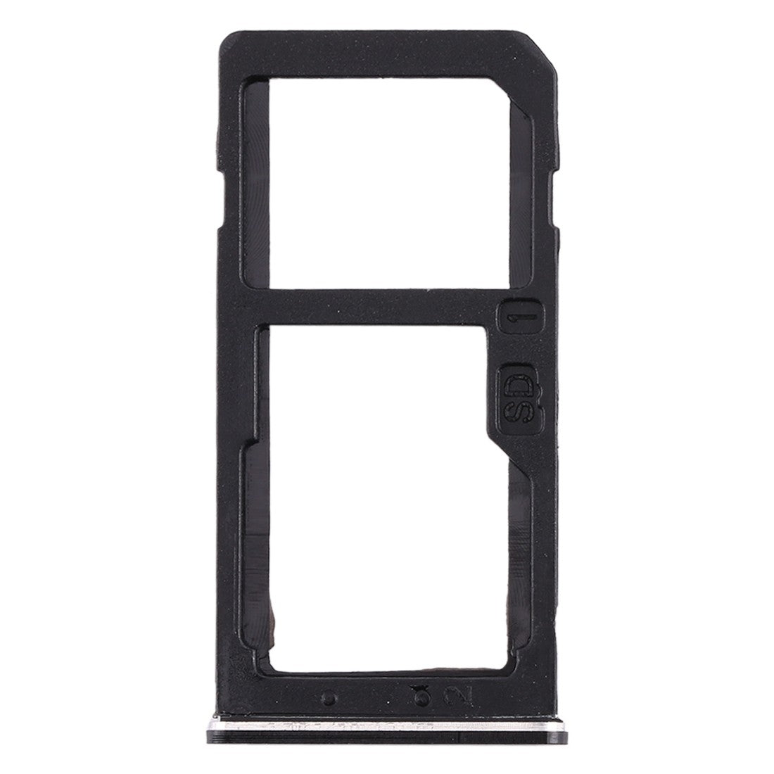 Nokia 6  SIM KARTENHALTER SCHWARZ
