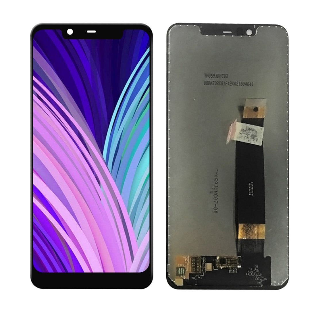Nokia 5.1 Plus 2018 Ersatzdisplay LCD + Digitizer Front (OEM) - Schwarz