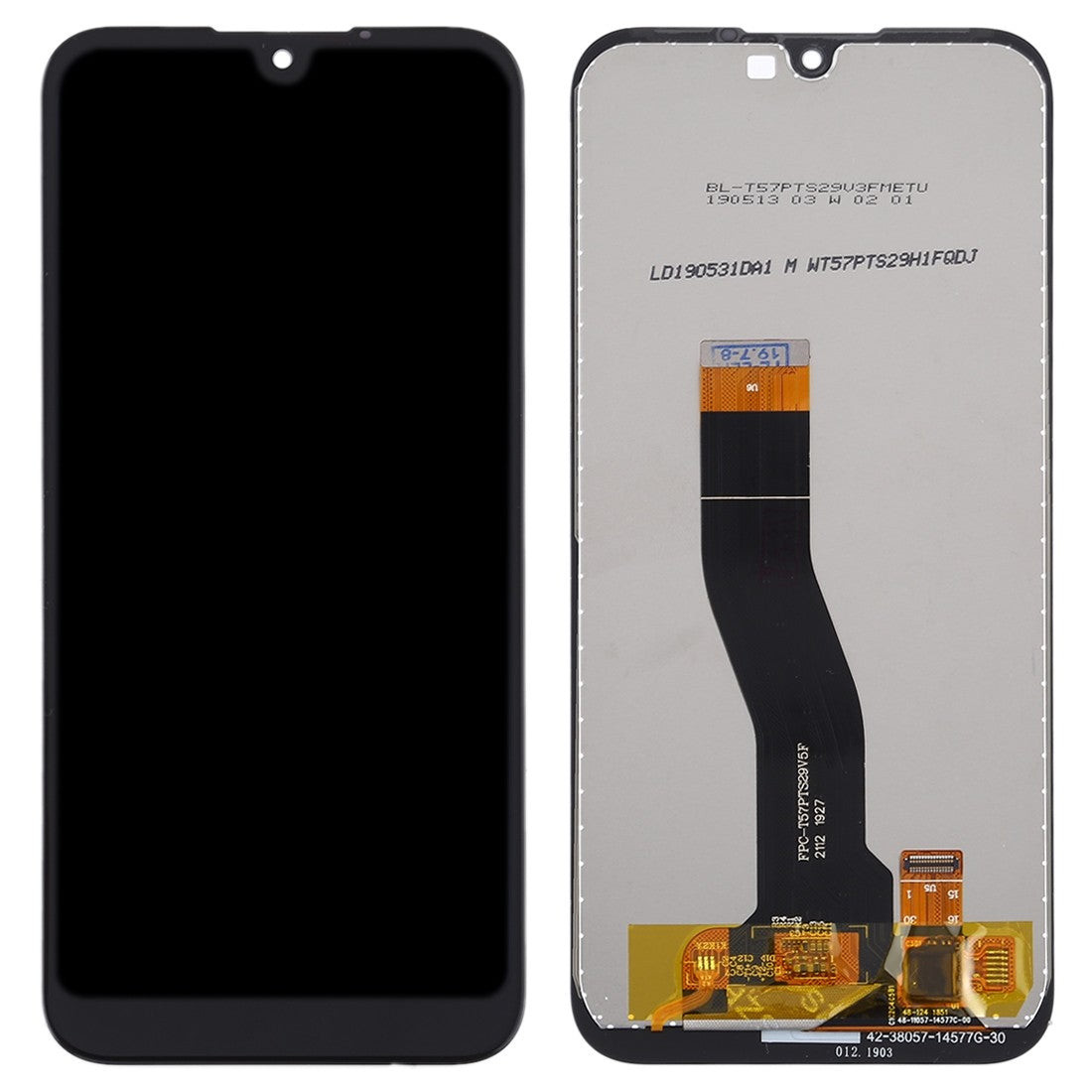 Nokia 4.2 Ersatzdisplay LCD + Digitizer Front (OEM) - Schwarz