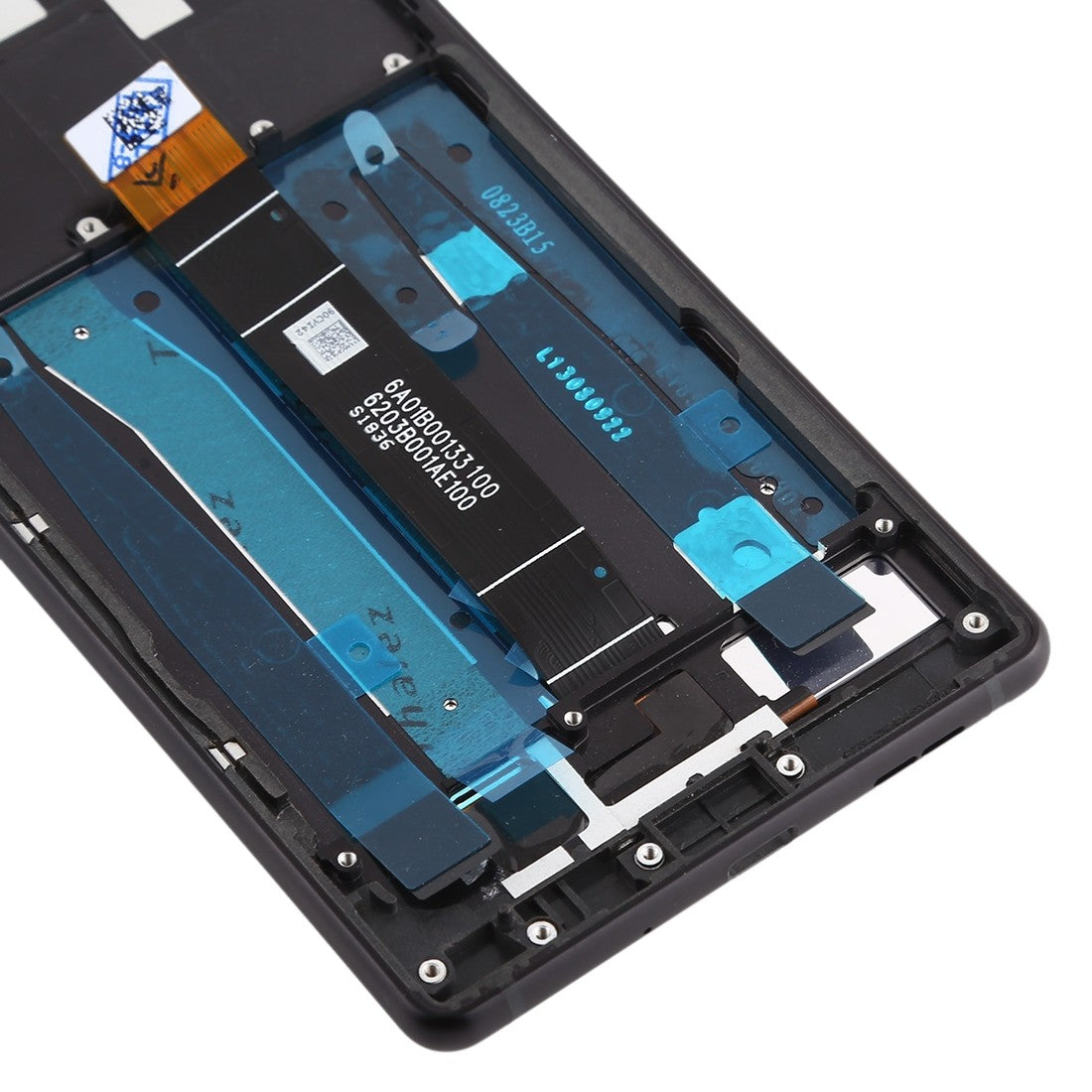 Nokia 3 Ersatzdisplay LCD + Digitizer Front (OEM) - Schwarz