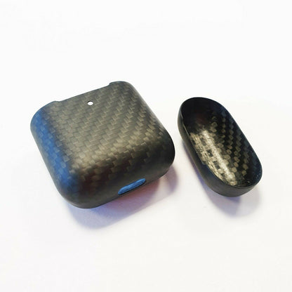 Echt Carbon Faser Volle Schutz Hülle Slim Case Für Airpods 1 / 2