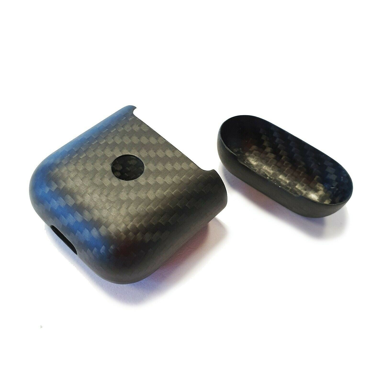 Echt Carbon Faser Volle Schutz Hülle Slim Case Für Airpods 1 / 2