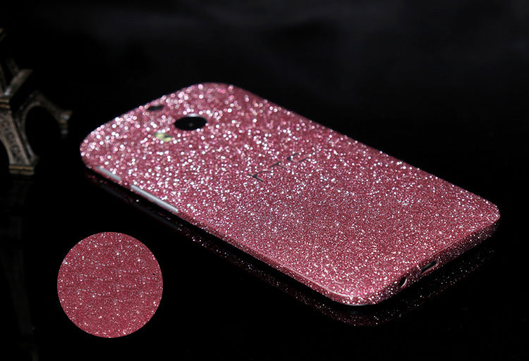 HTC One M8 Pink Bling Aufkleber Folie Sticker Skin