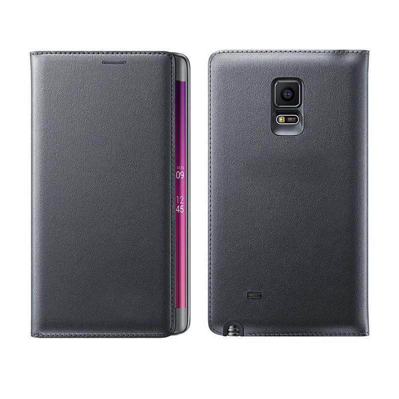 Leder Samsung Galaxy Note Edge Schwarz