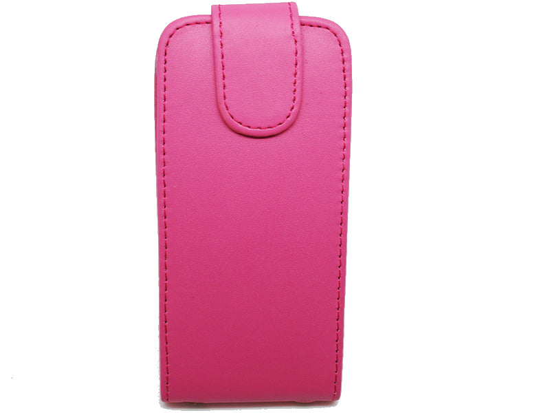 Pink Flip Leder Etui iPod Touch 5