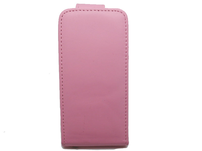 Rosa Flip Leder Etui iPod Touch 5