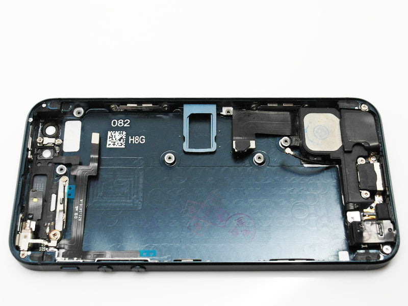 iPhone 5 Alu Backcover Rückseite Schwarz