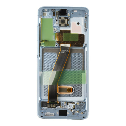 Samsung Galaxy S20 G980F/S20 5G G981B LCD Display, Cloud Blue Serviceware
