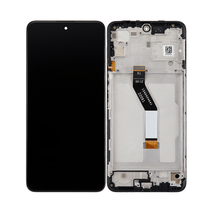 Xiaomi Poco M4 Pro 5G Display und Digitizer mit Rahmen Power Black OEM