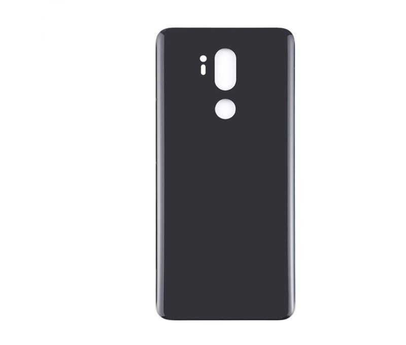 Deckel Hinten Cover Ventilkappen Akku Für LG G7 Durch Schwarz