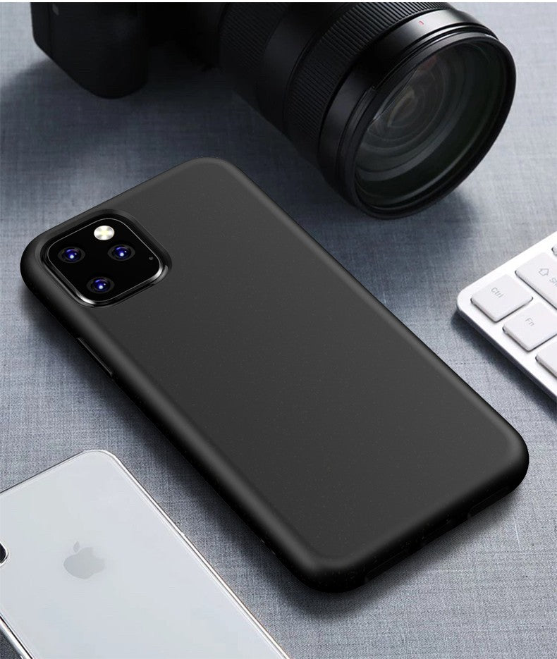 iPhone 12 Pro Cyoo Bio Case Hard Case Biologisch Abbaubar Schwarz 