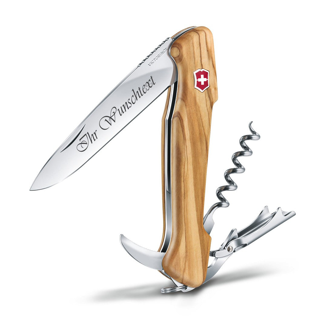 VICTORINOX "Wine Master" Olivenbaumholz