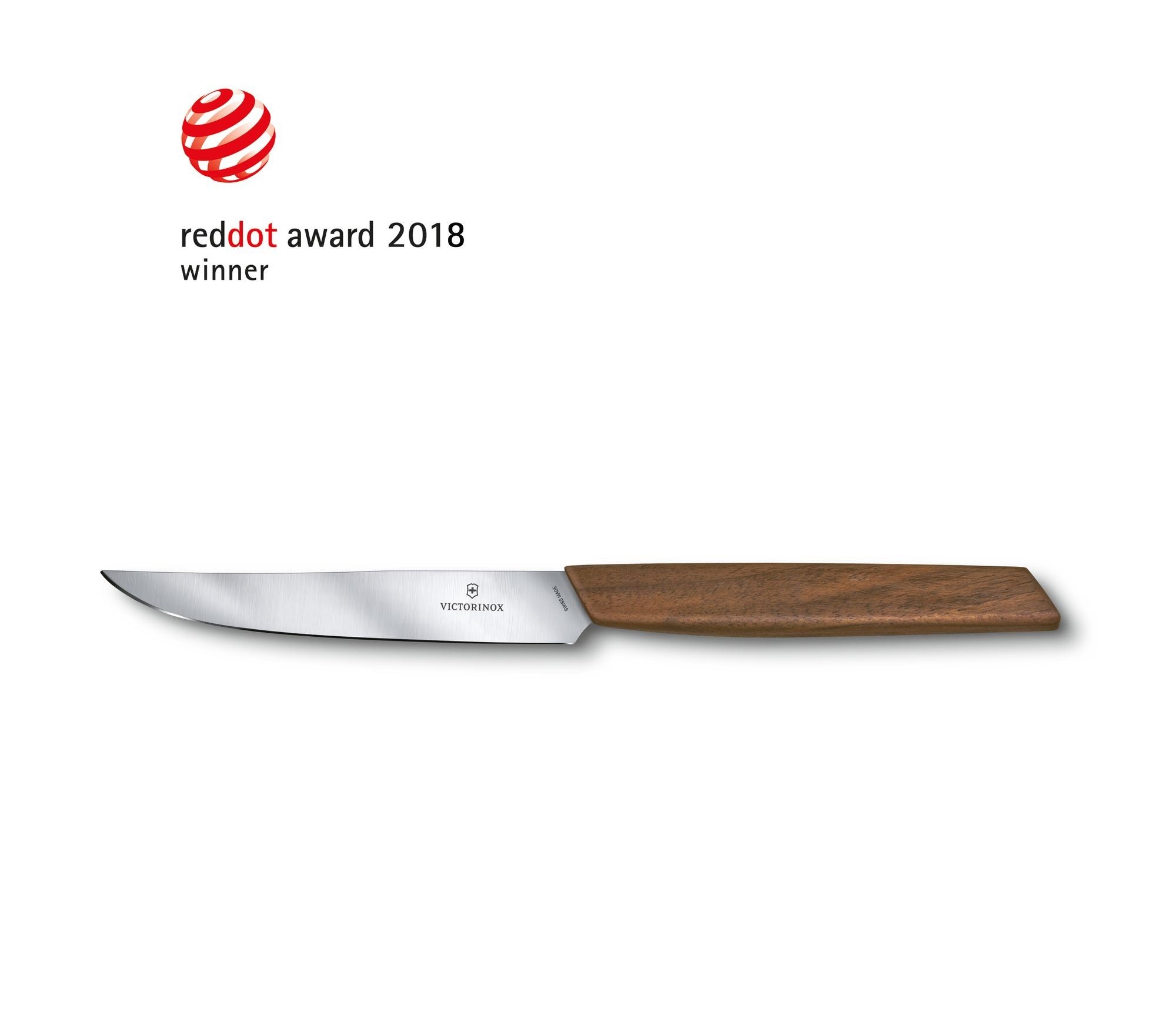 Swiss Modern Steakmesser-Set, gerader Schliff