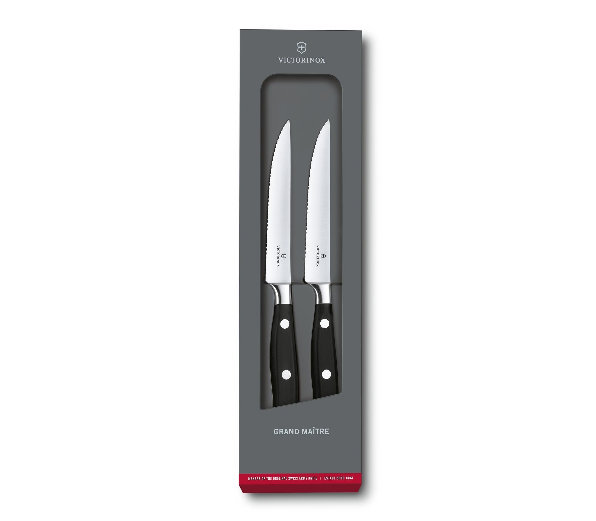 Grand Maître Steakmesser-Set, Wellenschliff