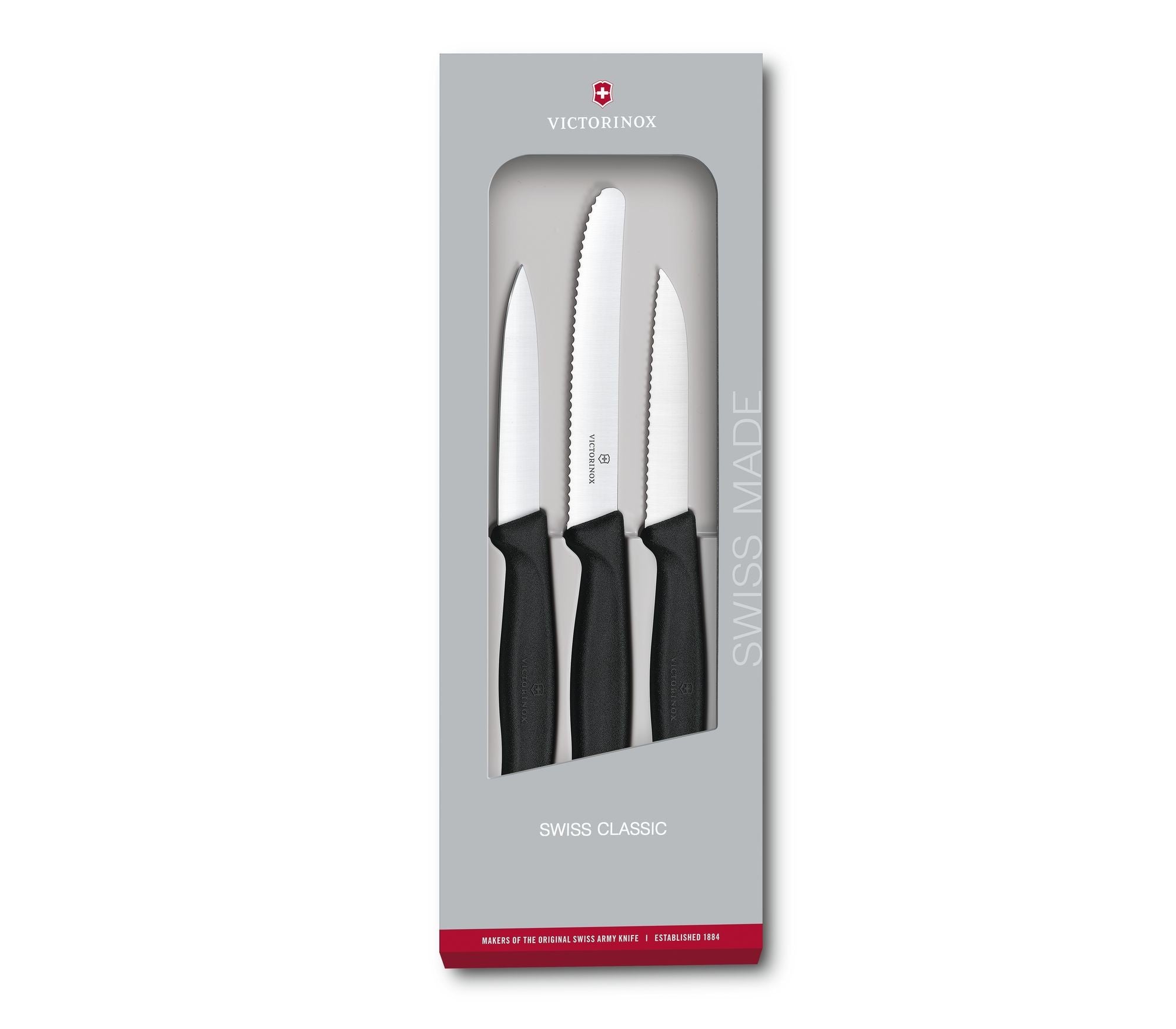 Swiss Classic Gemüsemesser-Set, 3-teilig