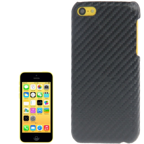 Carbon Plastik Hülle iPhone 5C schwarz