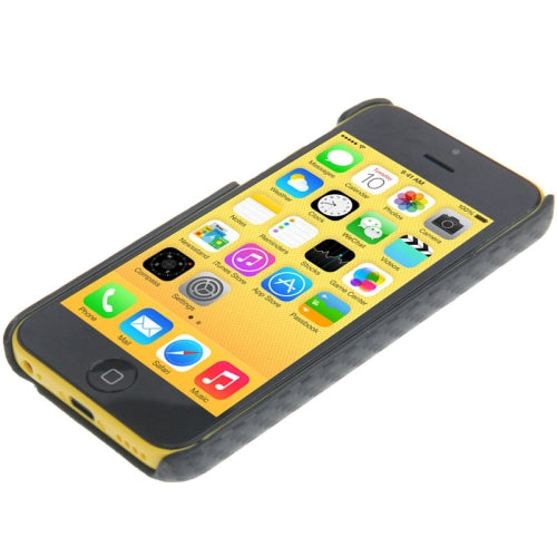 Carbon Plastik Hülle iPhone 5C schwarz