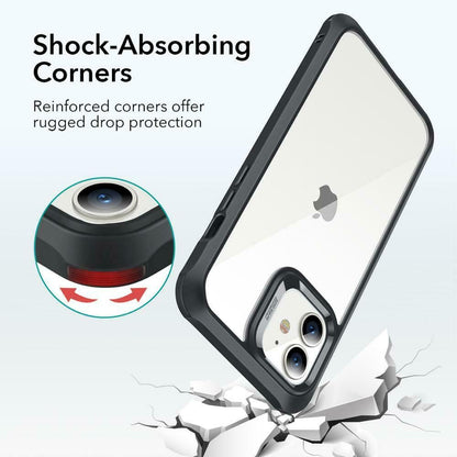 iPhone 12 Silikon Case Hülle - Schwarz