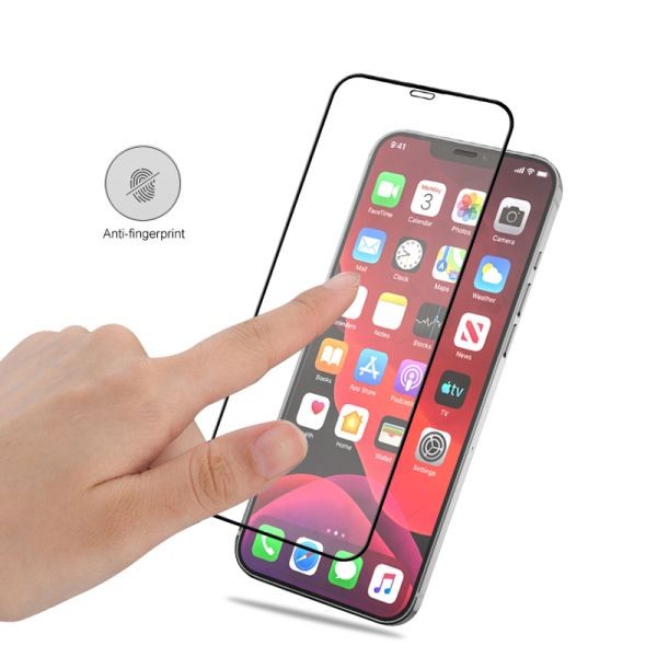 iPhone 12 Pro Panzerglas 3D Full Screen Schwarz