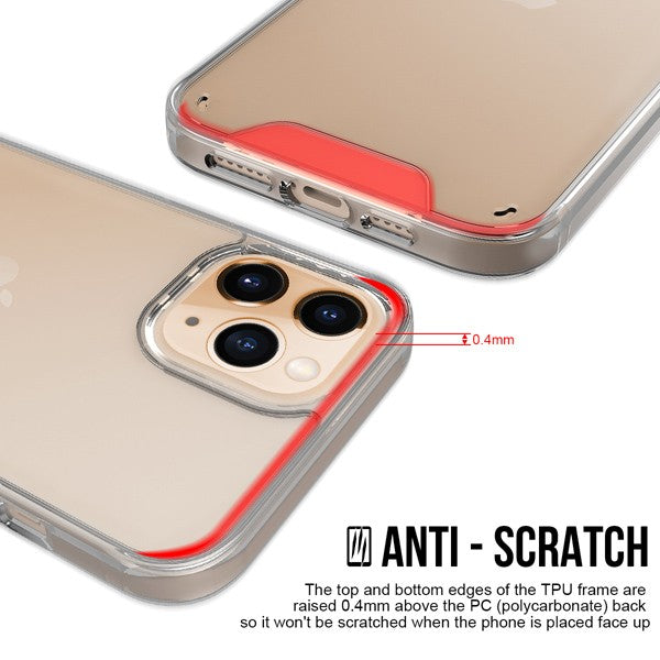 Transparenter Case freier Hybrid Stoss für iPhone 12 Pro