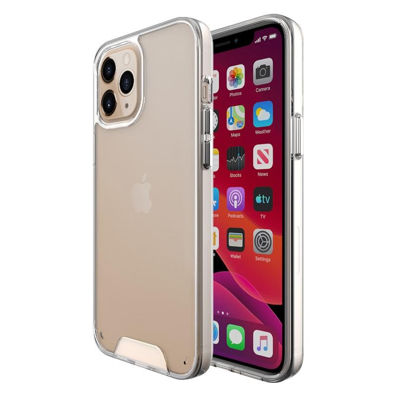 Transparenter Case freier Hybrid Stoss für iPhone 12 Pro