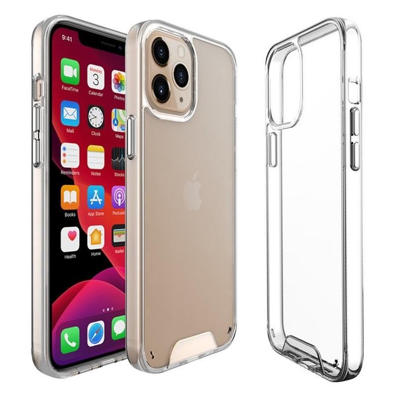 Transparenter Case freier Hybrid Stoss für iPhone 12 Pro