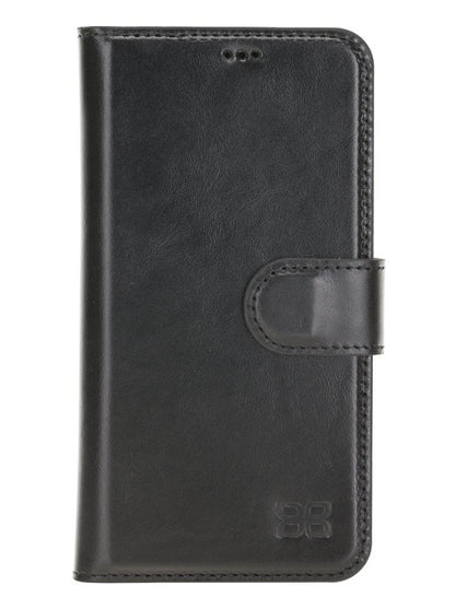Wallet Folio Leder Case ID-Schlitz mit RFID für iPhone 12 Pro