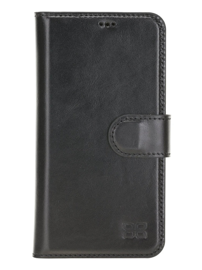 Wallet Folio Leder Case ID-Schlitz mit RFID für iPhone 12 Pro