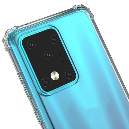 Galaxy S20 Ultra Shockproof Transparent TPU Protective Case
