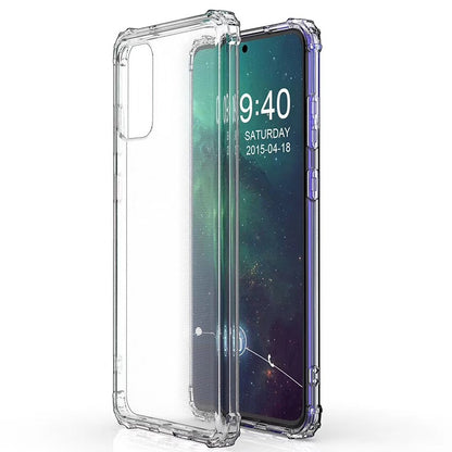 Galaxy S20 Plus Shockproof Transparent TPU Protective Case