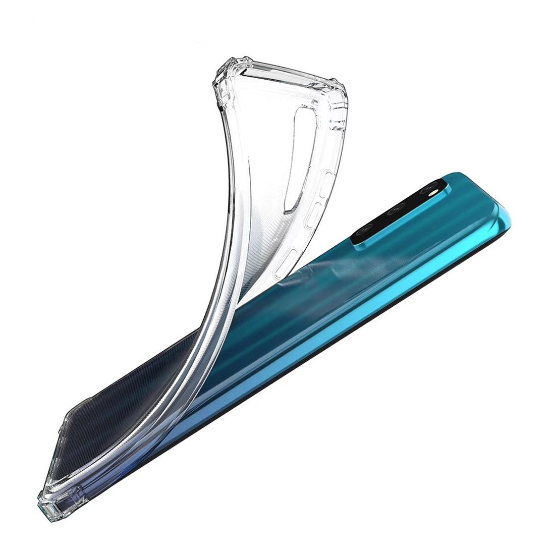 Galaxy S20 Shockproof Transparent TPU Protective Case