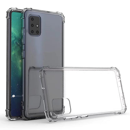 Galaxy A51 Shockproof Transparent TPU Protective Case