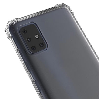 Galaxy A51 Shockproof Transparent TPU Protective Case