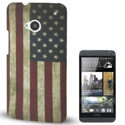 USA Amerika ABD Silikon Case HTC M7
