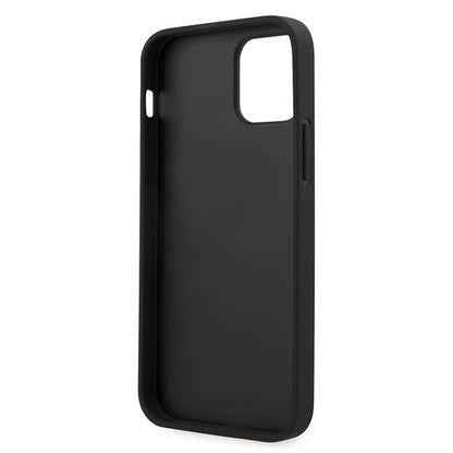 BMW - Logo Imprint - iPhone 12 mini (5.4) - Schwarz Cover Case Schutzhülle Hülle