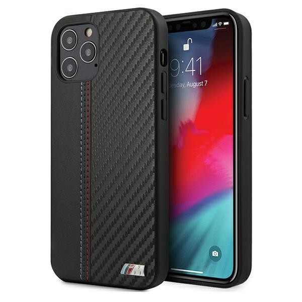 BMW - M-Collection Stripe - Bi-Material - iPhone 12 mini (5.4) - Carbon Hard Cover Schutzhülle