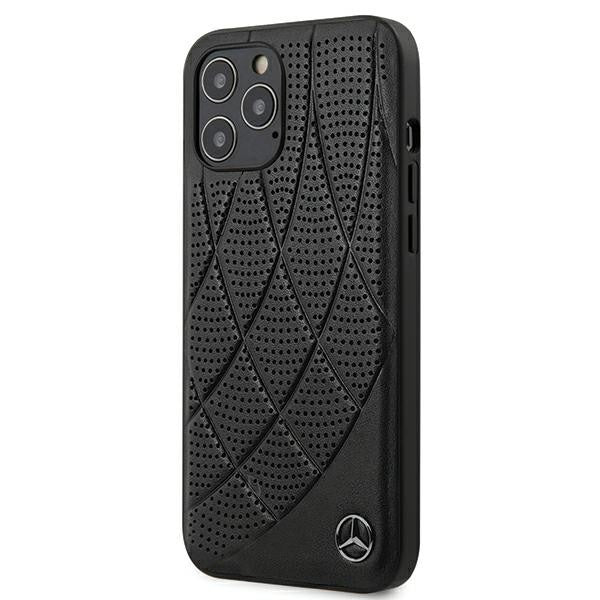 Mercedes-Benz - Bow Line - iPhone 12 mini (5.4) - Schwarz - Schutzhülle Cover Case Handyhülle