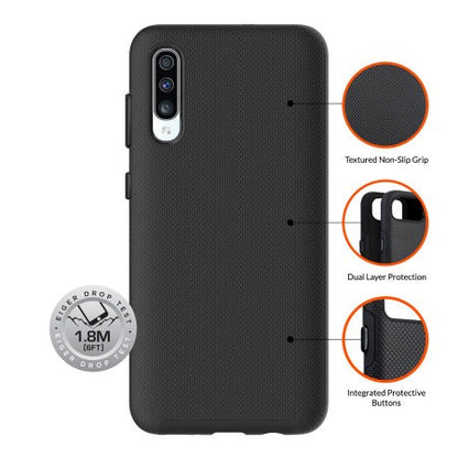 Eiger - Samsung Galaxy A50 / A30s North Case Premium Hybrid Schutzhülle (EGCA00141) - Schwarz