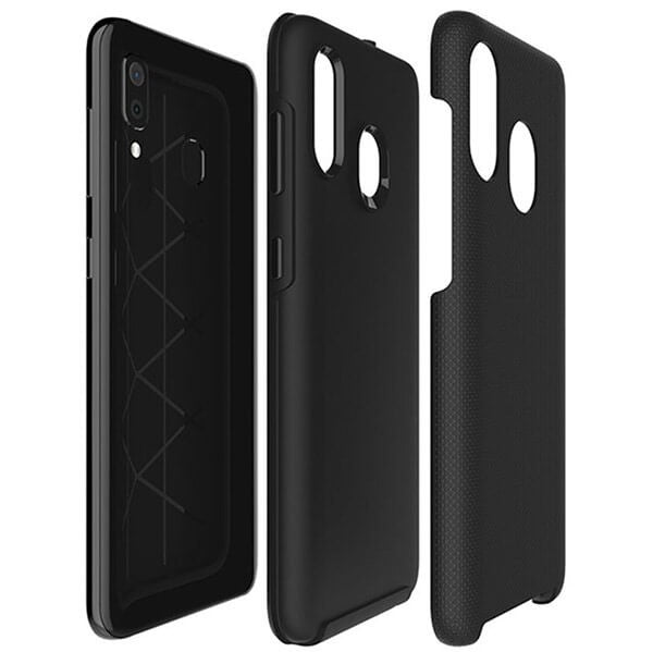 Eiger - Samsung Galaxy A20e North Case Premium Hybrid Schutzhülle (EGCA00141) - Schwarz